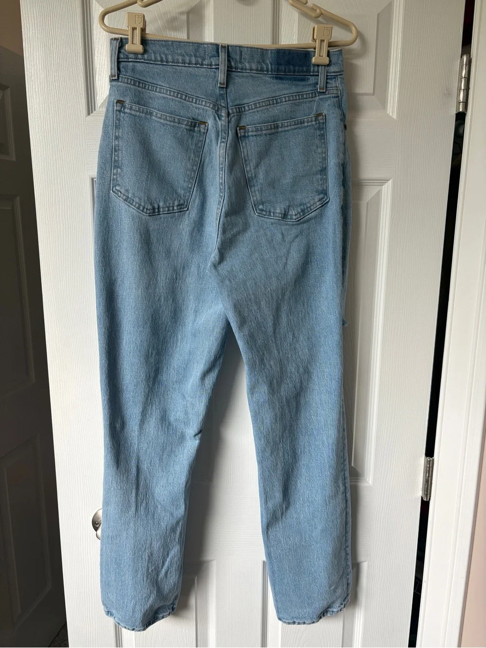 Abercrombie 90s Straight Ultra High Rise Curve Love Jeans